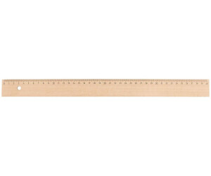 Holzlineal Buche 50 cm Möbius-Ruppert 1950 M+R Lineal aus Holz Buchenholz 50cm 