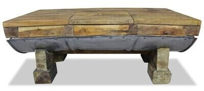 vidaXL Solid Reclaimed Wood Coffee Table