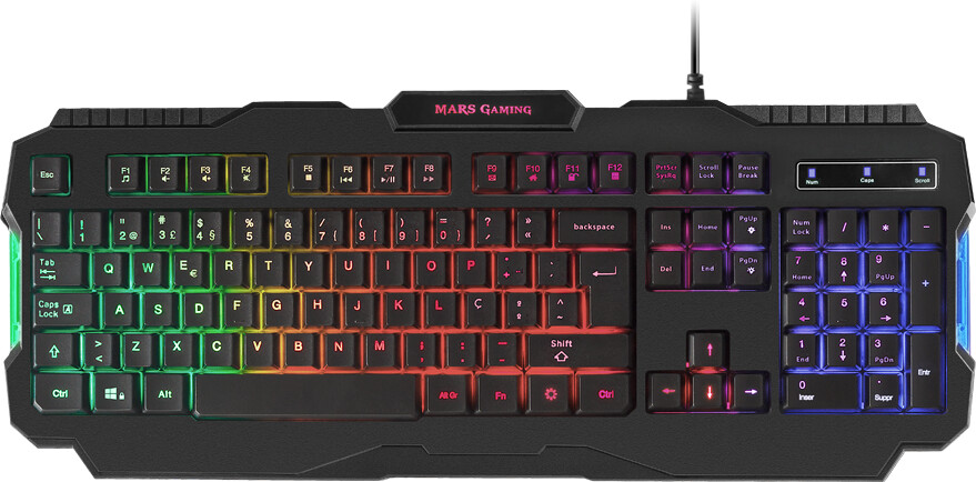 Mars Gaming MRK0 - MRK0PORTU (PT - Black)