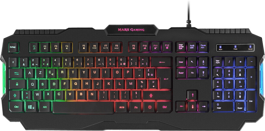 Mars Gaming MRK0 - MRK0FR (FR - Black)