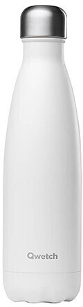 Qwetch Bouteille Isotherme Matt 500ml Blanc