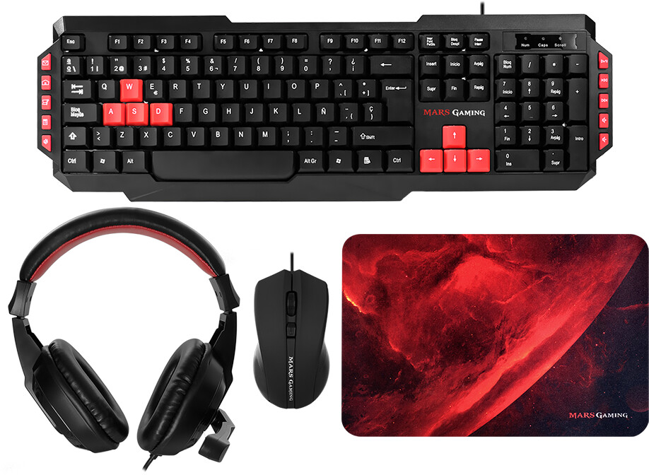 Mars Gaming MRCP1 (ES - Black)