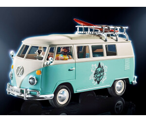 PLAYMOBIL Pack Véhicules Playmobil - Volkswagen T1 Combi + Mini Cooper +  Fourgon Agence tous risques pas cher 