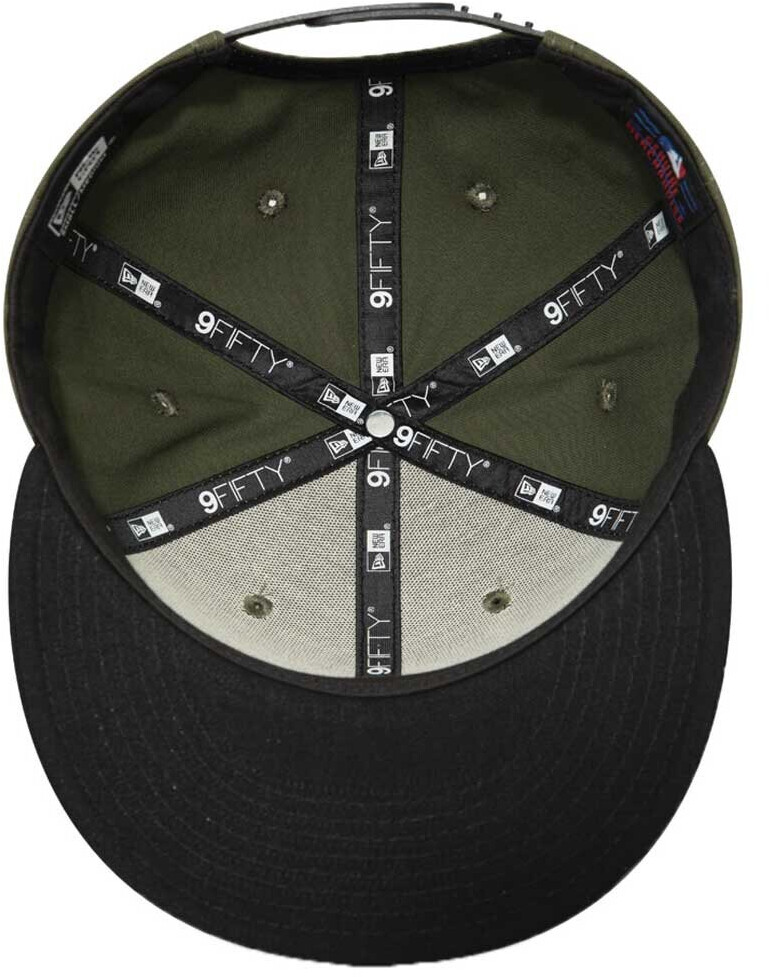 New York Yankee New Era 9fifty Adjustable Hat Black Gold One Size