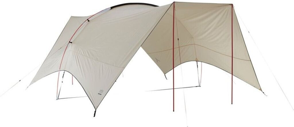 Grand Canyon Zuni 4 Tarp/Zonnezeil 400x400 Cm - Vierkant, UV50+ & Waterdicht - Mojave Desert Beige