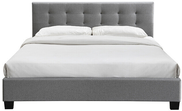 Miliboo Marquise 180 x 200 cm gris