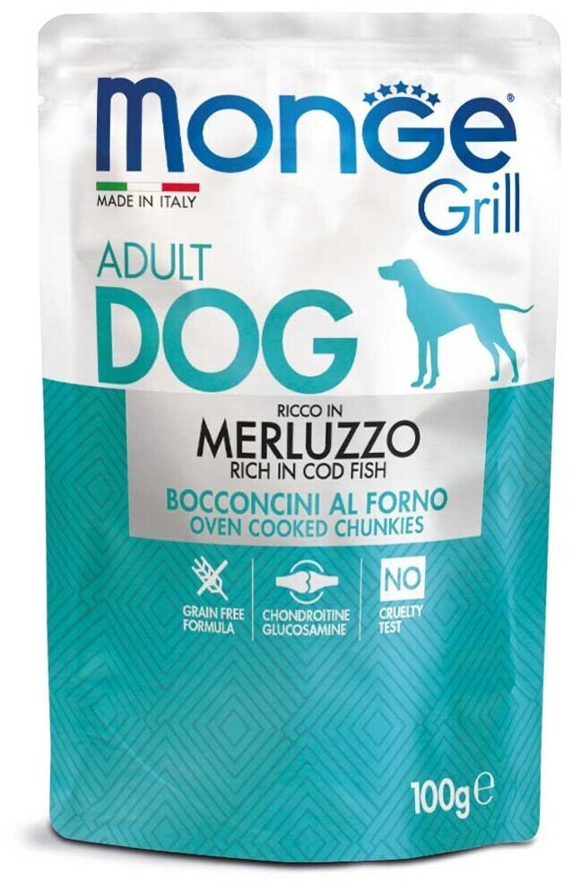 Monge Adult Grain Free Bites Cod 100g GRAIN FREE