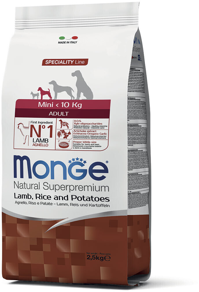 Monge Speciality Line Mini Adult Lamb Rice & Potatoes 2,5 kg