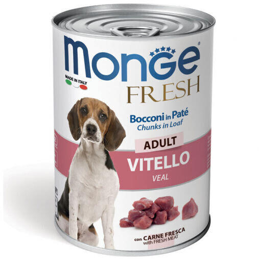Monge Fresh Calf Paté Bites 400 gr.