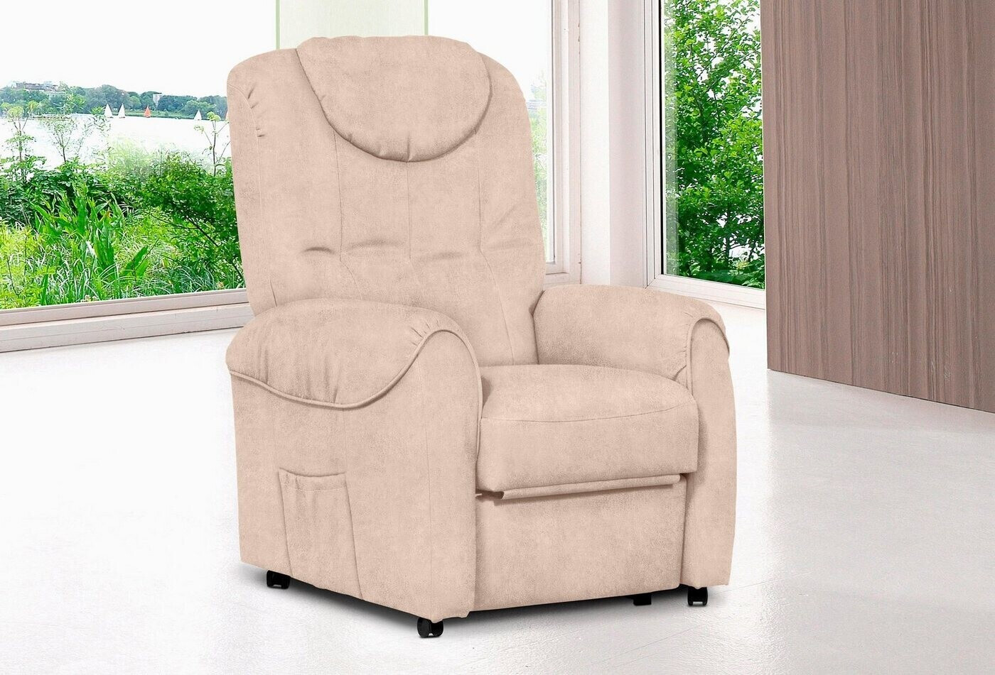 sit&more TV-Sessel 75x110x92cm manuell verstellbar 382,49 | Luxus-Microfaser NUBUCK bei Preisvergleich € ab ALTARA