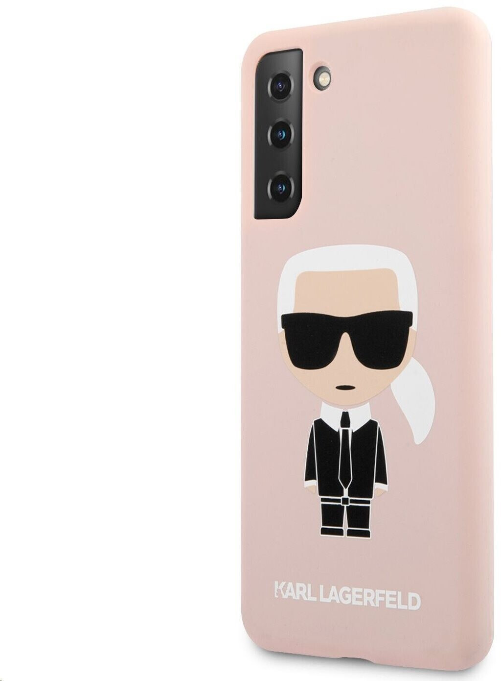 Karl Lagerfeld Iconic Full Body Silikon Cover for Samsung Galaxy S21 - pink