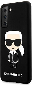 Karl Lagerfeld Iconic Full Body Silikon Cover for Samsung Galaxy S21 - black