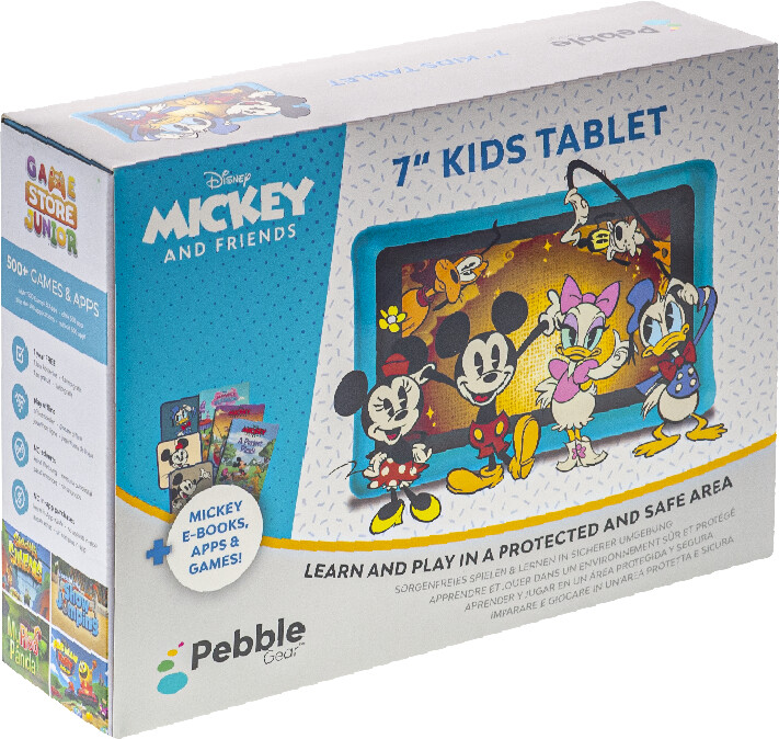 Pebble Gear 7'' Kids Tablet Mickey & Friends