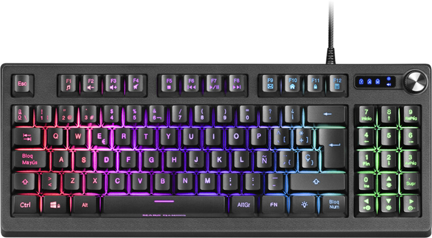 Mars Gaming MKREVO - MKREVOES (ES - Black)