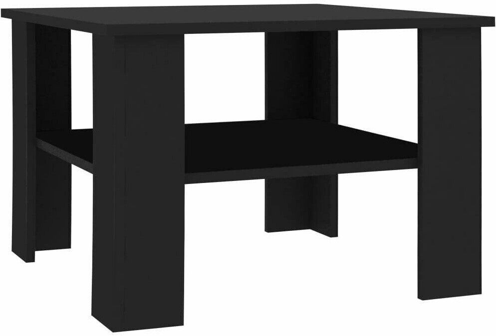 vidaXL Coffee Table High Gloss Black