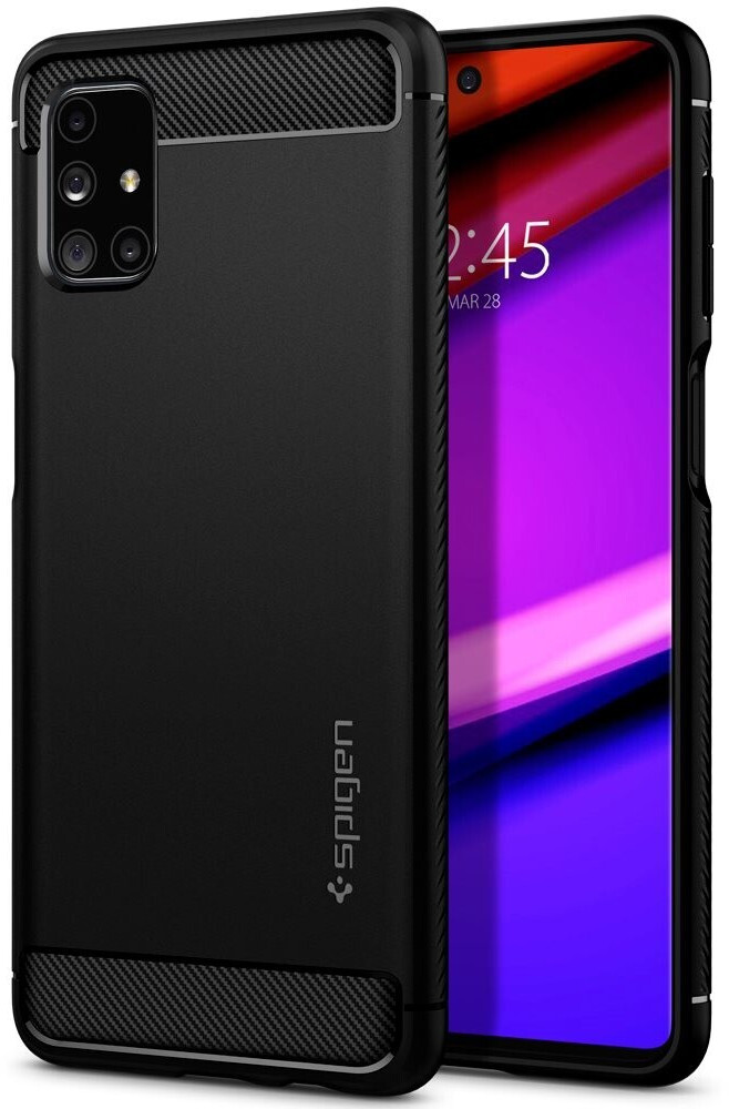 Spigen Rugged Armor Black Samsung Galaxy M51