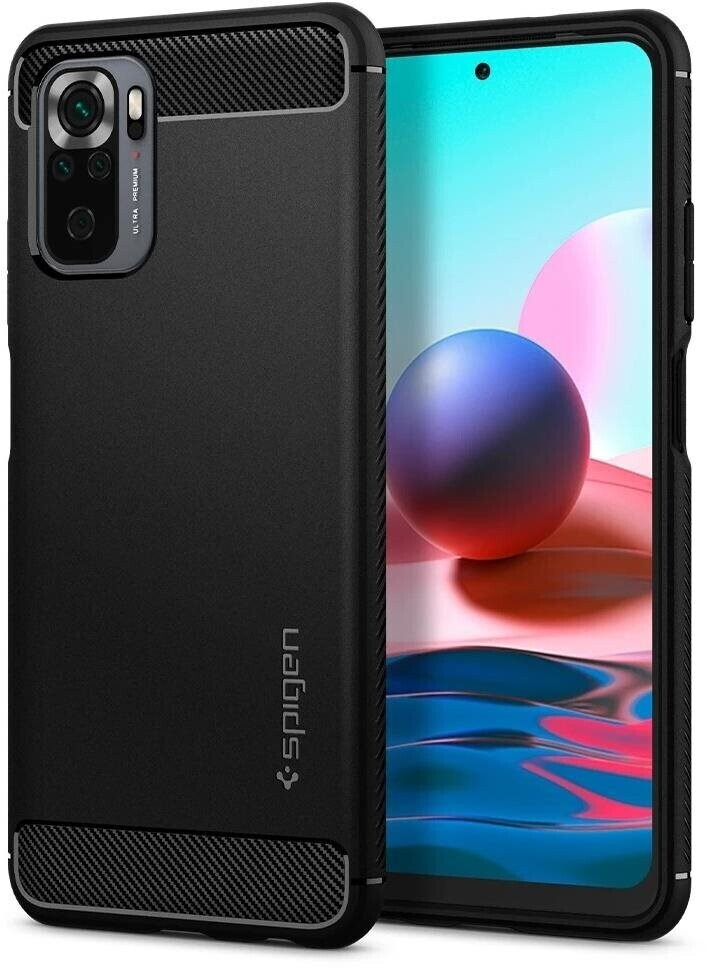 Spigen Rugged Armor Black Xiaomi Redmi Note 10/10S