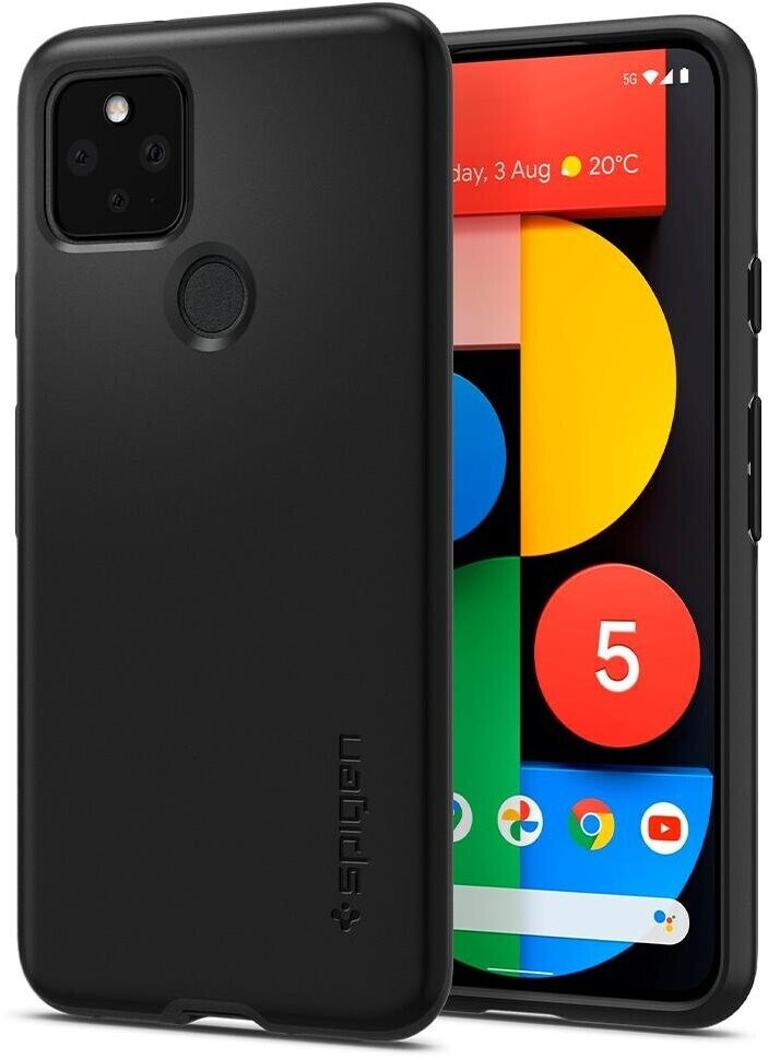 Spigen Thin Fit Black Google Pixel 5