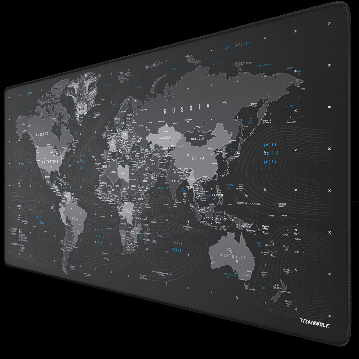Titanwolf Global Wolf Mousepad XXL