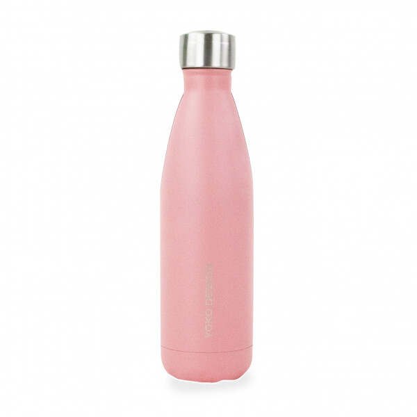 Yoko Design Bouteille isotherme 500 ml Pastel Corail
