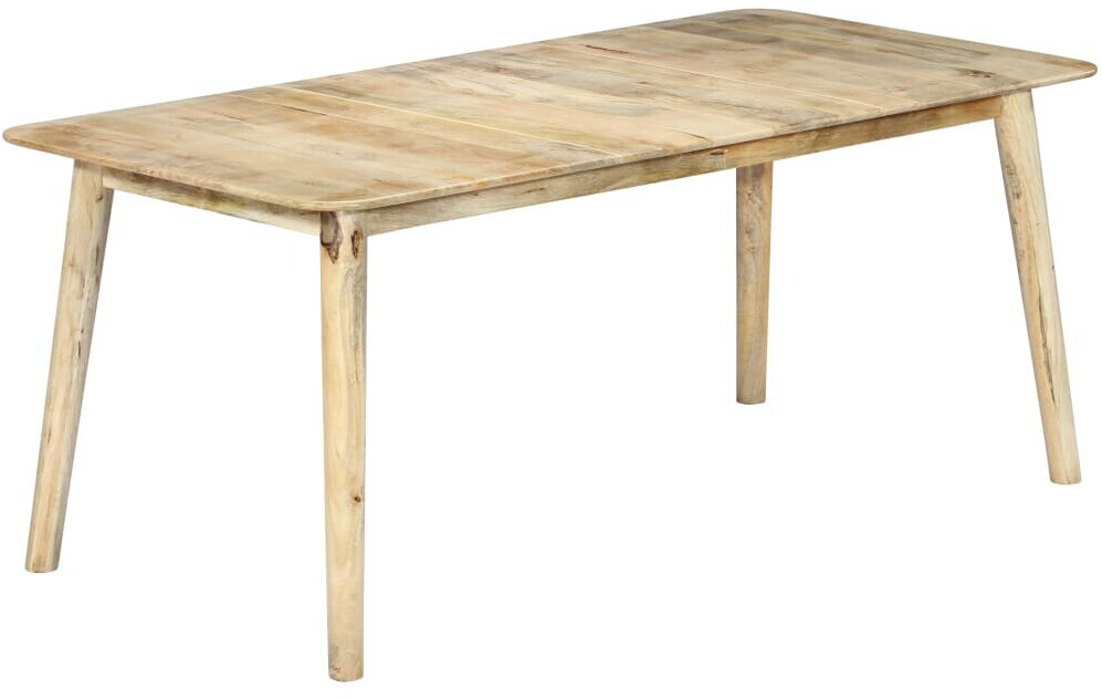 Photos - Dining Table VidaXL  Solid Mango Wood 