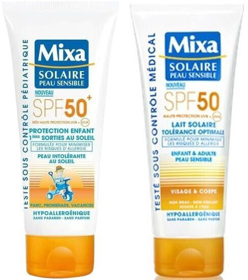 Mixa Lait solaire peau sensible SPF50+ (200 ml)