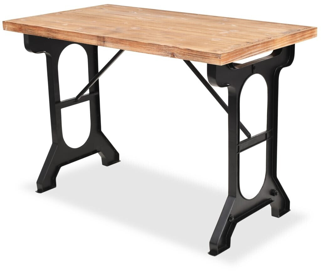 Photos - Dining Table VidaXL  Solid Fir Wood 