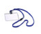 DURABLE 813907 Namensschild mit Textilband 10 60x90mm Bandlänge 44 cm Packung 10-Stk. blau