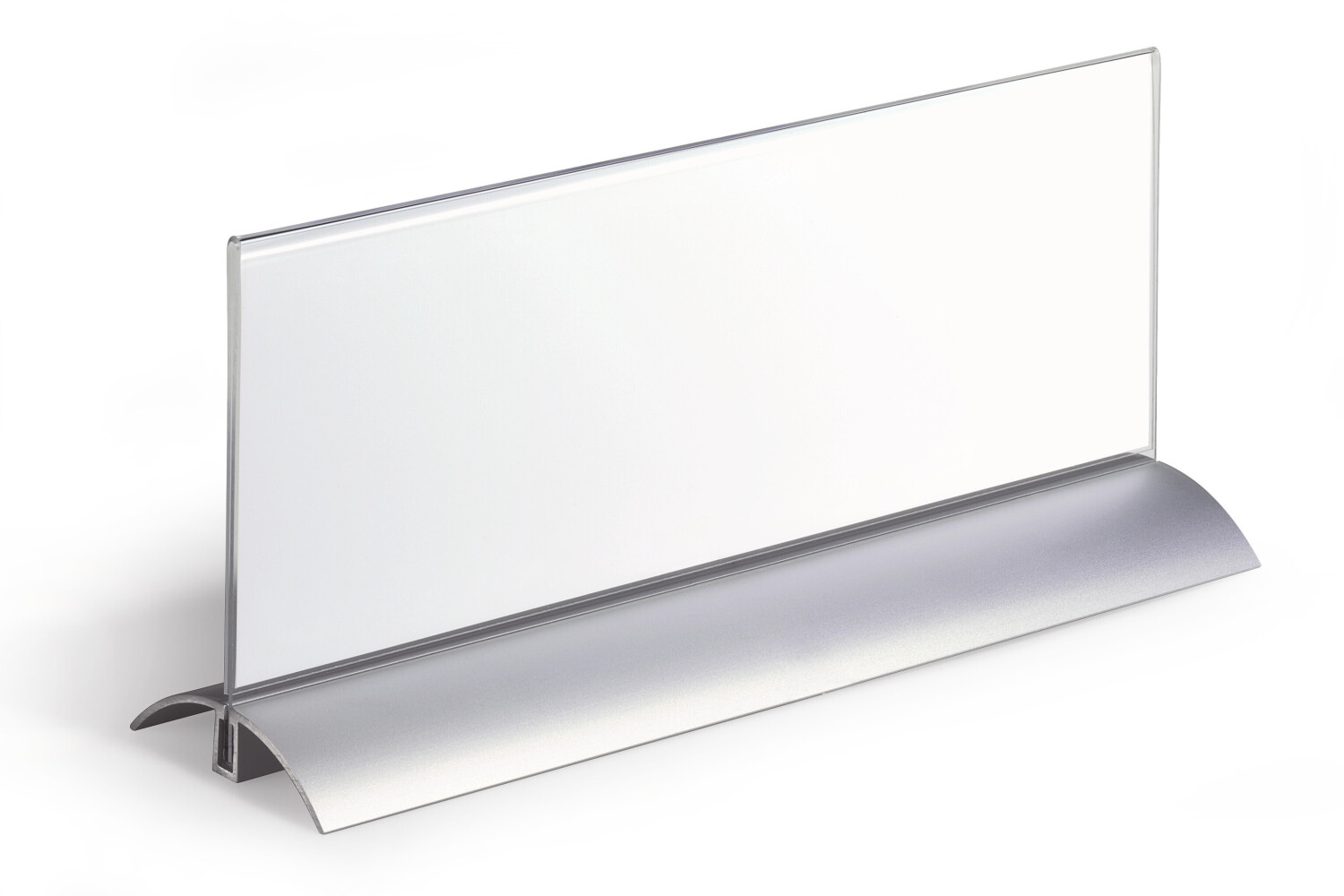 DURABLE 820319 Table Place Name Holder Deluxe 105x297mm Acryl