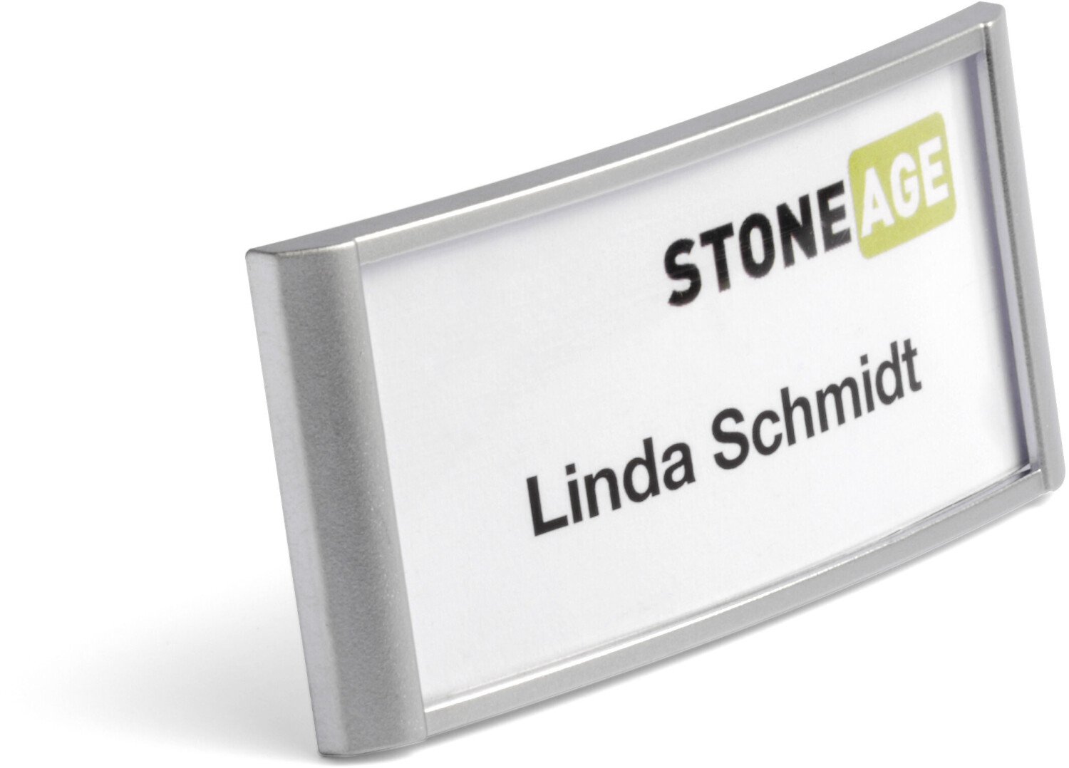 Photos - Accessory Durable 854223 Classic Name Badge with Magnet 34 x 74 mm Silver (P 