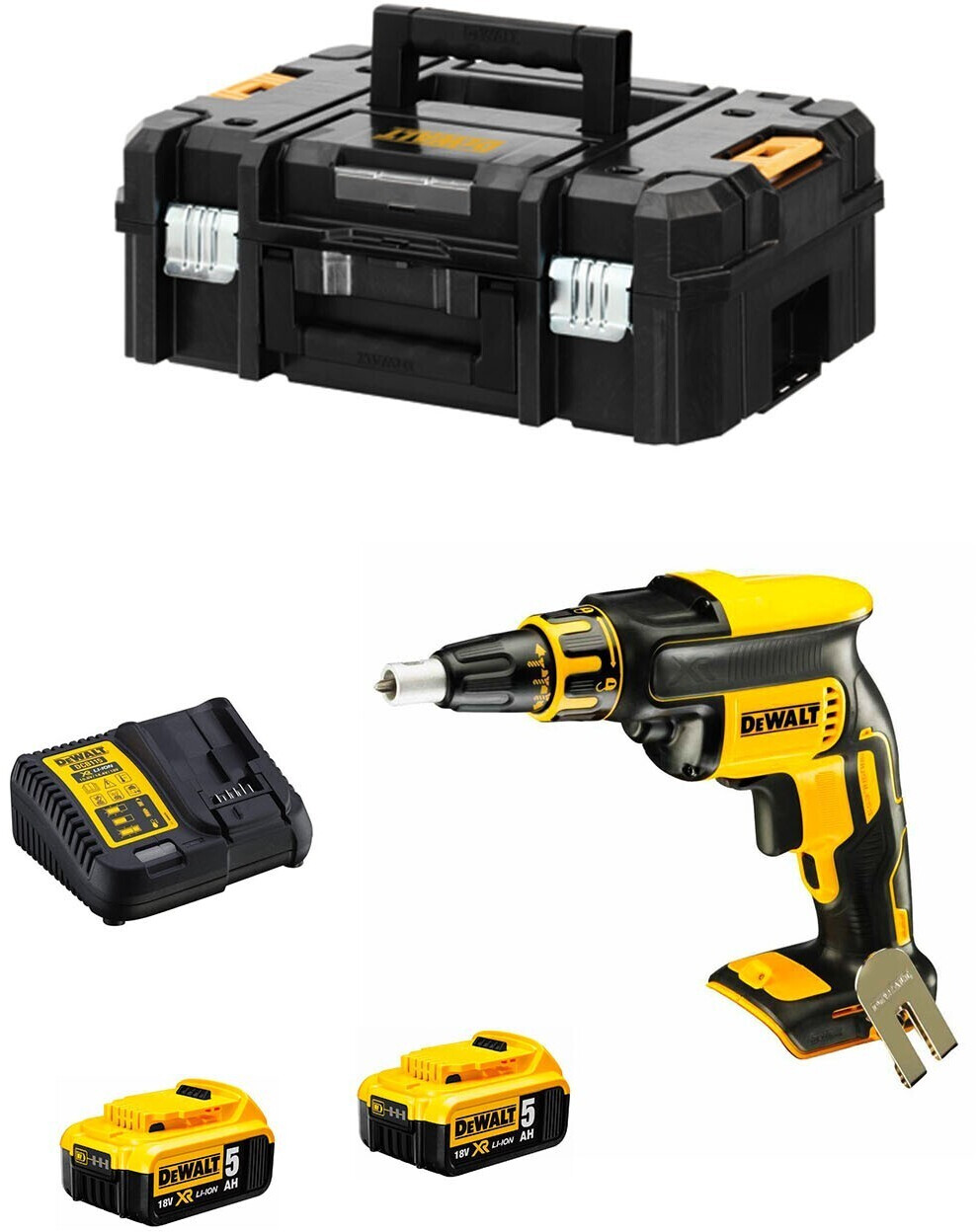 DeWalt DCF620 P2T Cordless Drywall Scredriver 18V 2x 5,0Ah