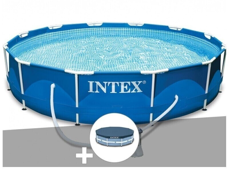 Intex Metal Frame 366 x 76 cm (28212) + bâche