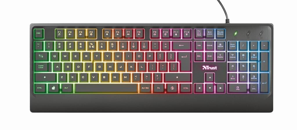 Trust Ziva Gaming Rainbow LED Keyboard a € 13,29 (oggi)