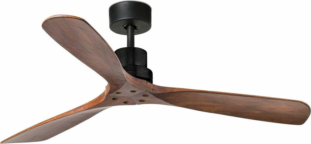 Ventilateur De Plafond FARO Barcelona LANTAU L - Moteur DC - Couleur Marron/pin - 33562DC