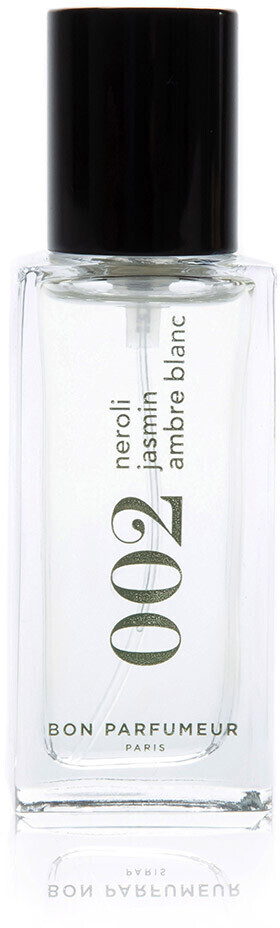 Bon Parfumeur 002 neroli, jasmine, white amber Eau de parfum (15 ml)