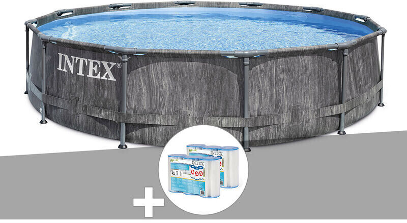 Intex Prism Frame 549 x 122 cm (26732) + 6 cartouches filtrantes