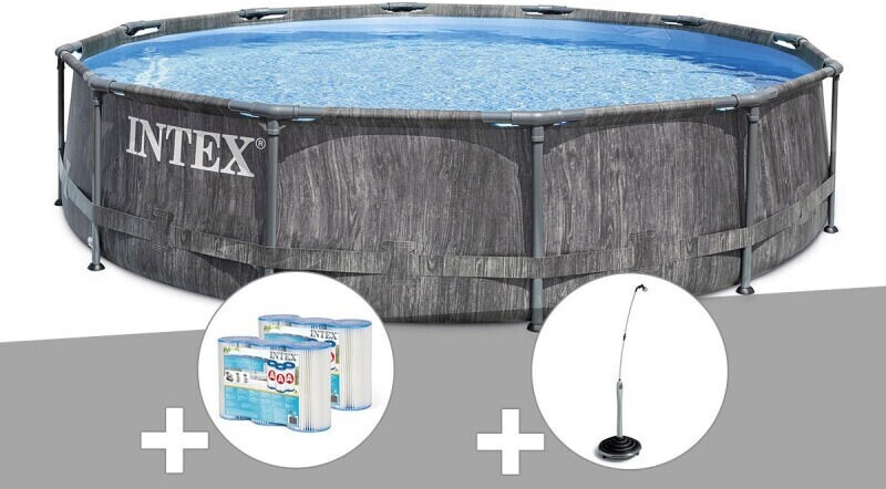 Intex Prism Frame 549 x 122 cm (26732) + 6 cartouches filtres + douche solaire
