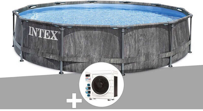 Intex Prism Frame 549 x 122 cm (26732) + pompe à chaleur