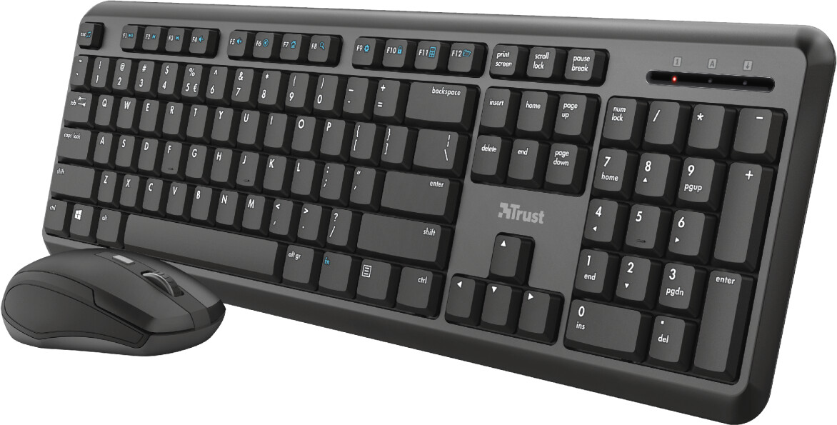 Teclado trust wireless outlet