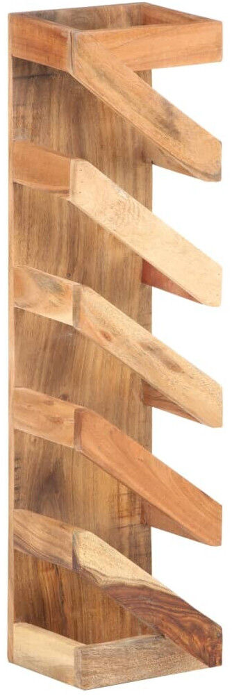 vidaXL Porte-bouteilles en bois d'acacia massif