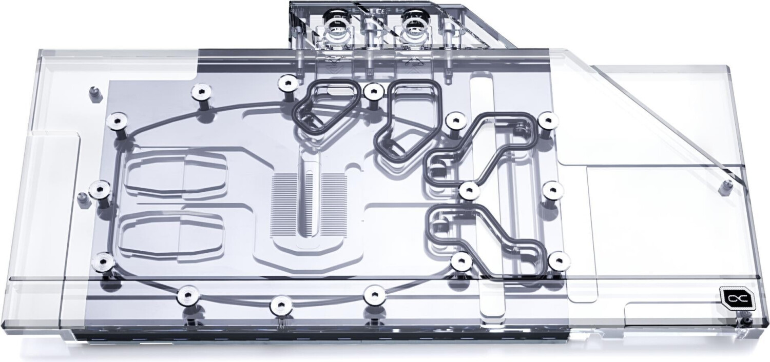 BLOCCO GHIACCIO ALPHACOOL Aurora acrilico GPX-N RTX 4090 riferimento