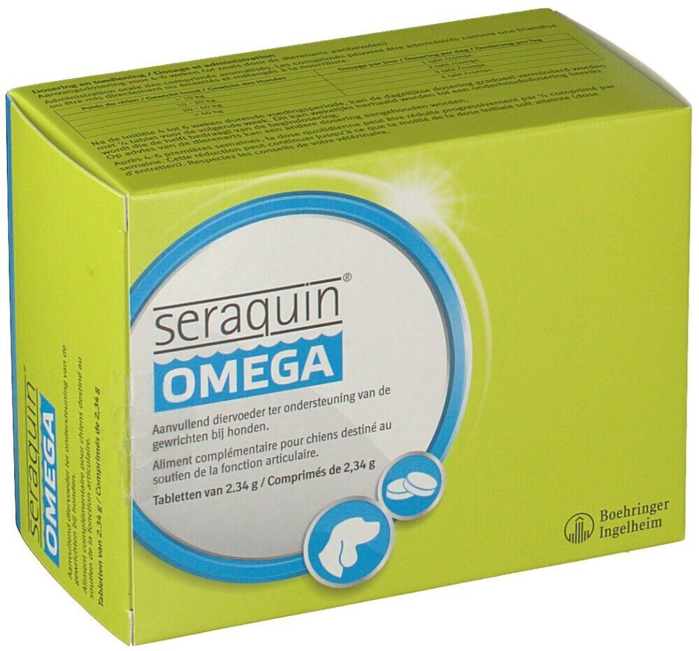 Boehringer Ingelheim Seraquin Omega pour chiens 60 comprimés