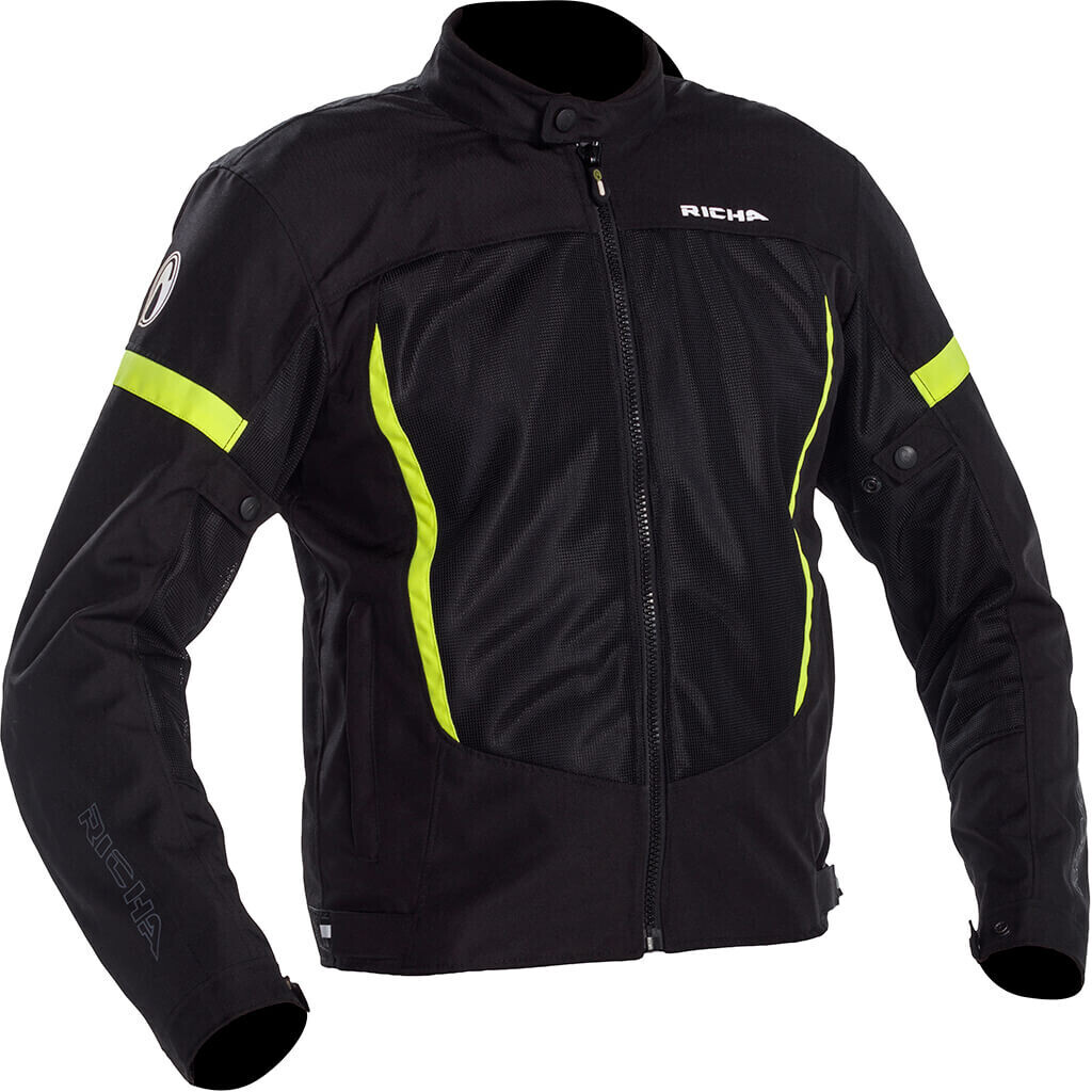 Richa Airbender Jacket Black/Fluo yellow