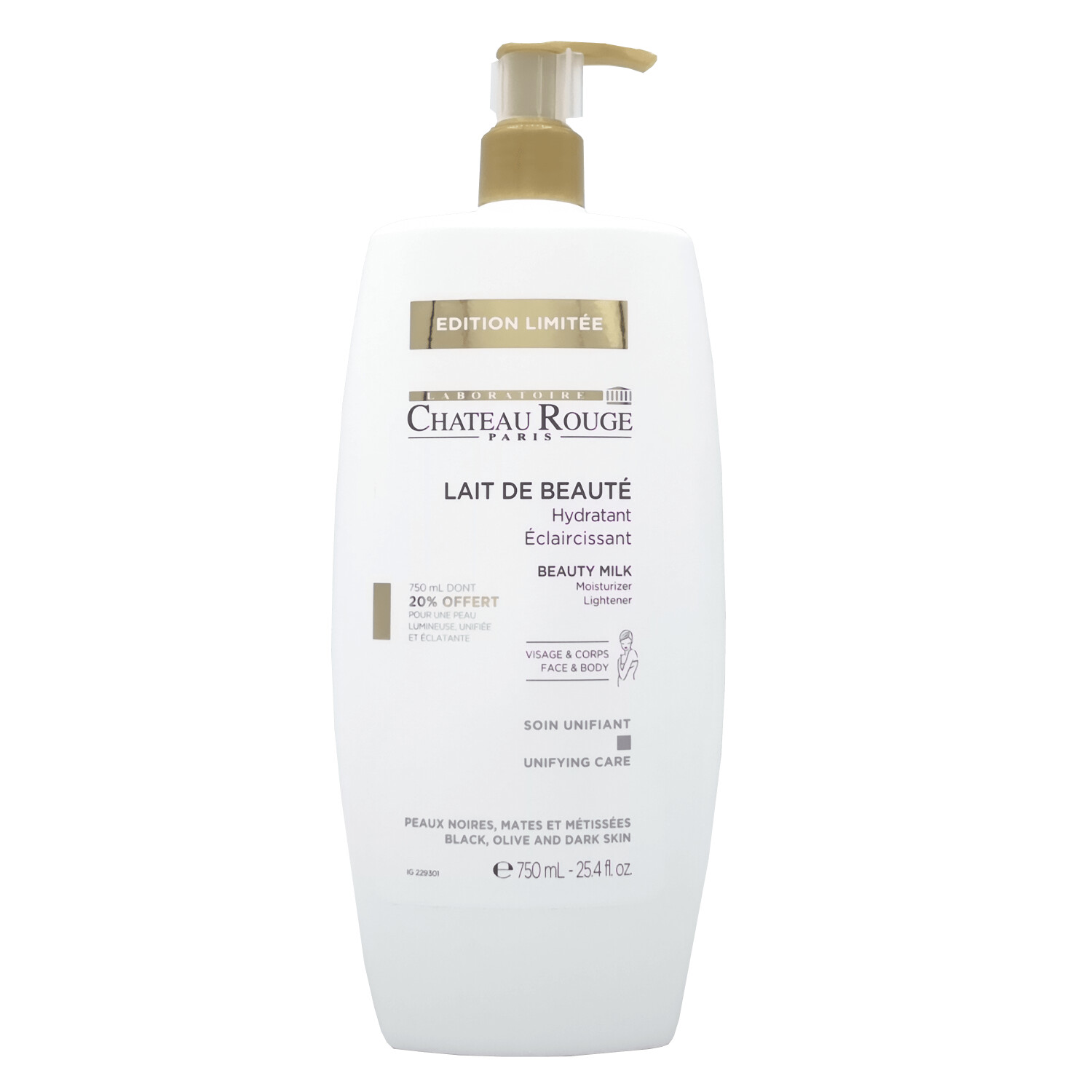 Château Rouge Lait de beauté (750 ml)