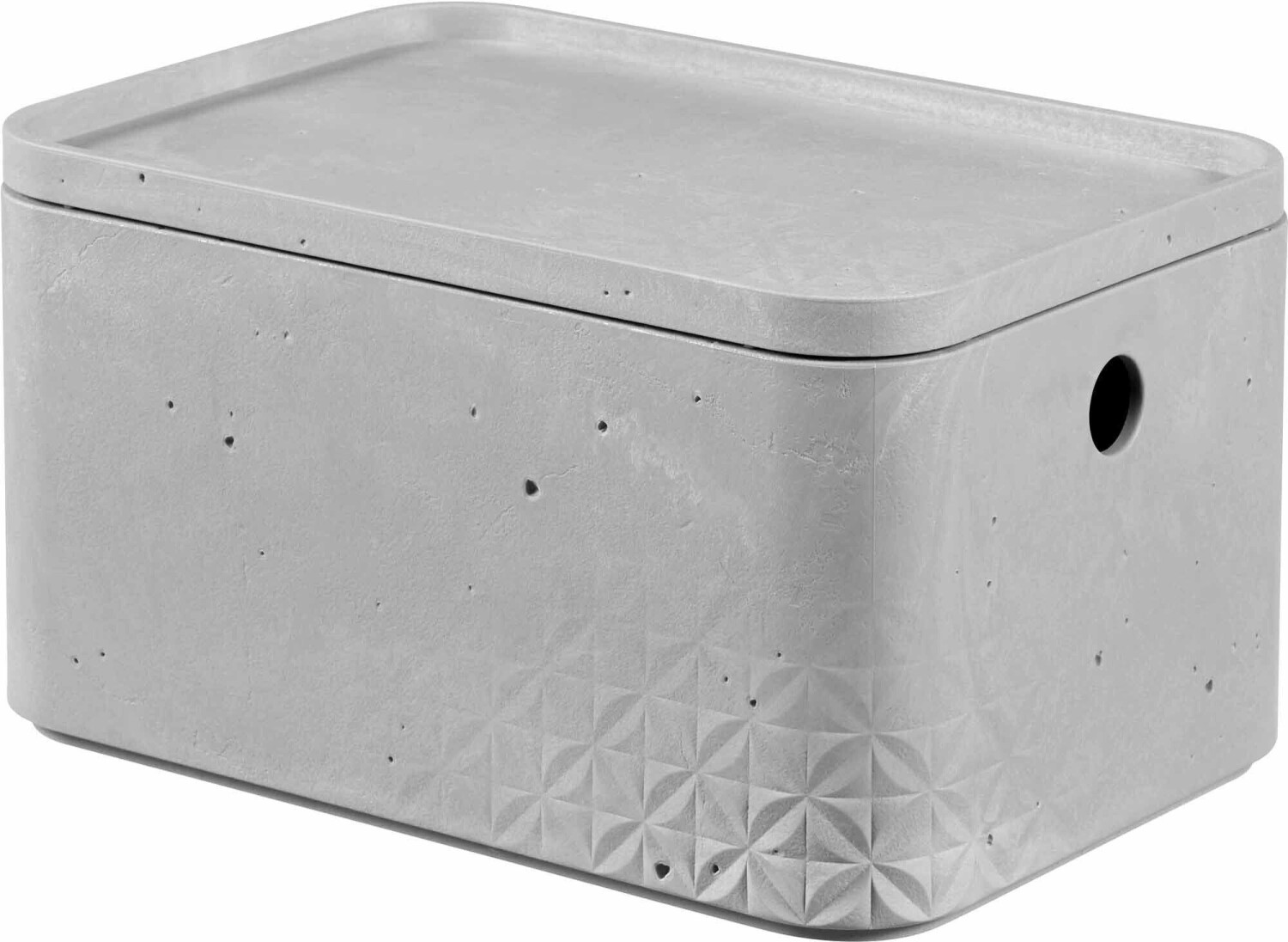 Curver Beton box s 4l with decal set of 3 (245788)