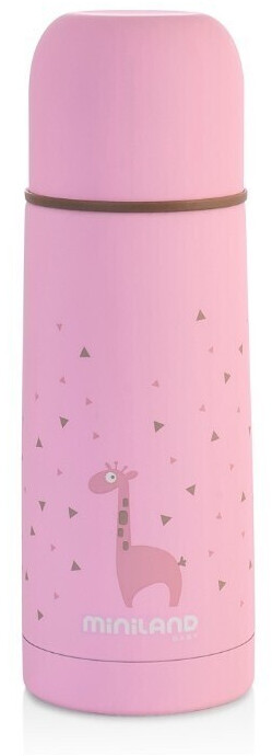 Miniland Silky Food  350 ml Girafe Rose