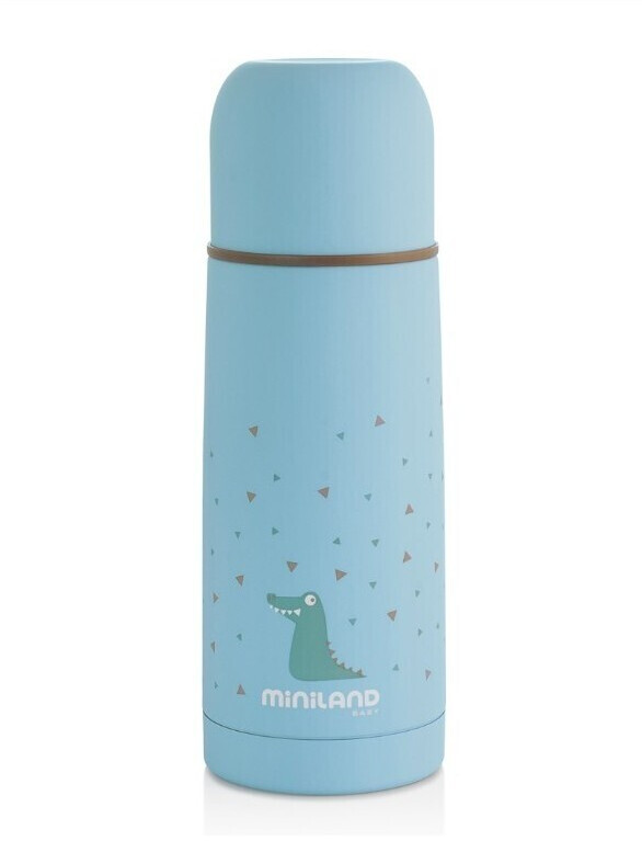 Miniland Silky Food  350 ml Croco turquoise