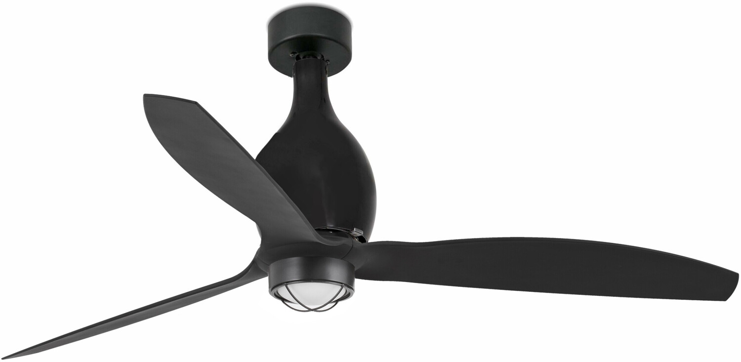 Faro Barcelona Mini Eterfan LED Smart noir mat