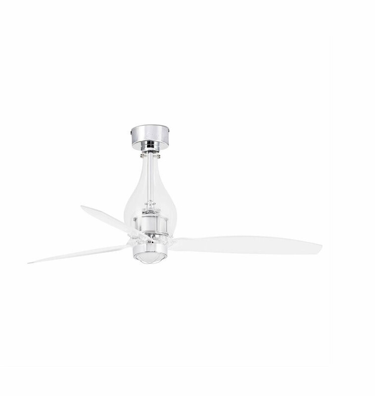 Faro Barcelona Mini Eterfan LED Smart transparent
