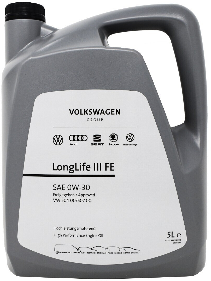 VW LongLife III FE 0W-30 ab 10,19 € (Februar 2024 Preise)